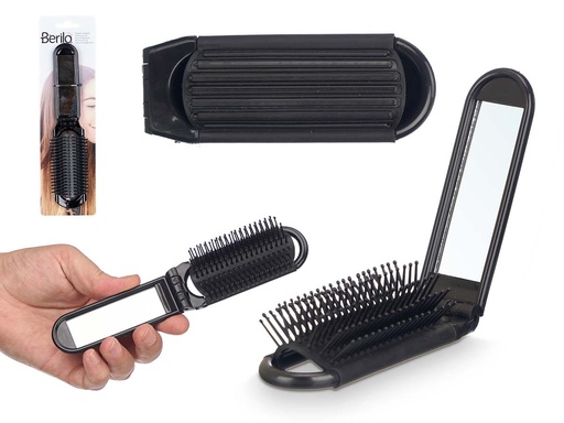Cepillo espejo plegable: ideal para llevar a cualquier lugar