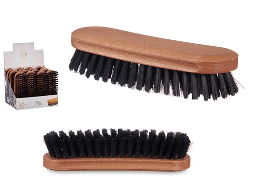 Cepillo plástico calzado negro grande: limpieza efectiva y duradera