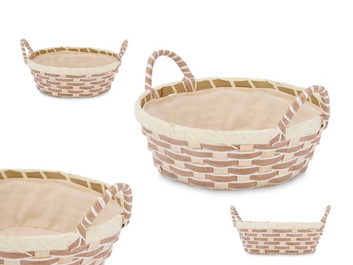Cesta asas trenzado redonda: Elegancia y funcionalidad para tu hogar