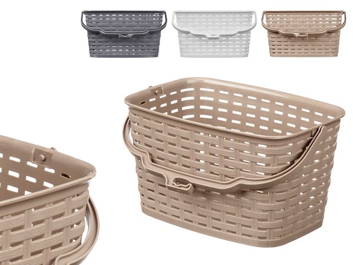 Cesta para pinzas de plástico, organiza tu espacio con estilo