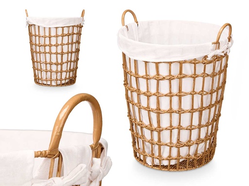 Cesto redondo asas natural: Elegancia y Versatilidad para tu Hogar
