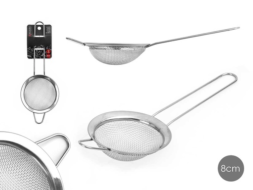 Colador de Acero con Soporte: Ideal para Cocinar Sin Esfuerzo