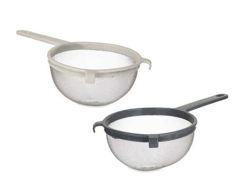 Colador plástico metal 18cm surtido: ¡Versatilidad y estilo!