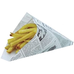 Cono para Fritos Antigrasa 21cm