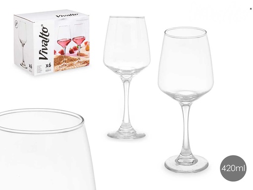 Copa cónica 420ml: Elegancia y funcionalidad para tus bebidas