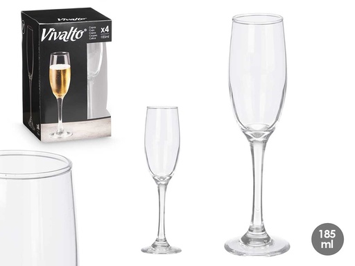 Copa de cava 185 ml: Elegancia y estilo para tus celebraciones