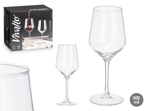 Copa de vino 500 ml: Elegancia y estilo en cada sorbo