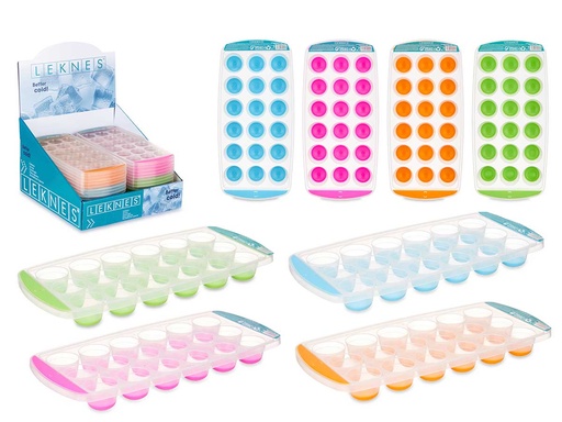 Cubitera de plástico redonda surtida: Ideal para fiestas frescas