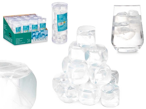 Cubitos transparentes: Ideales para bebidas y decoración encantadora