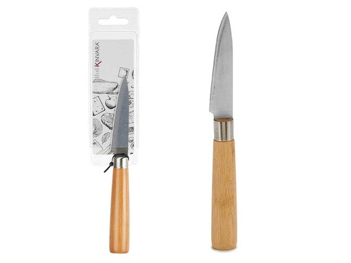 Cuchillo pelador mango madera: Diseño ergonómico y duradero