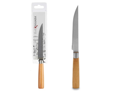 Cuchillo pequeño mango madera: precisión y estilo en tu cocina