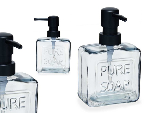 Dispensador de Jabón Negro 250 ml: Elegancia y Comodidad para Tu Baño