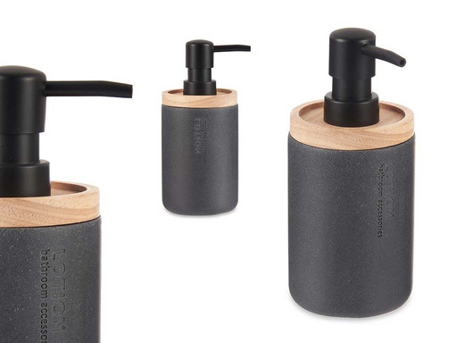 Dosificador Resina Bambu Negro: Elegancia y Funcionalidad Perfecta
