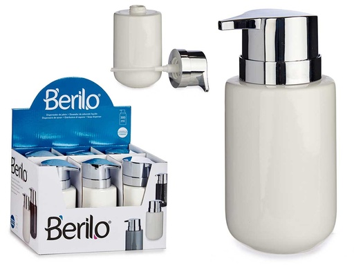 Dosificador de Jabón de Cerámica Blanco - Elegancia y Funcionalidad