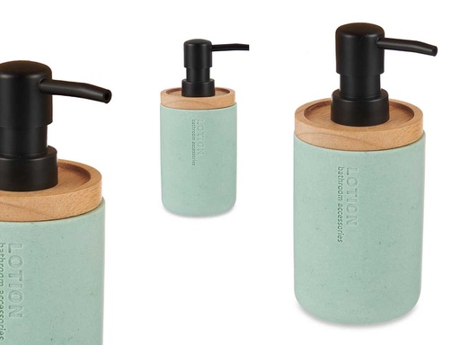 Dosificador de resina bambú menta: Estilo y funcionalidad unidos