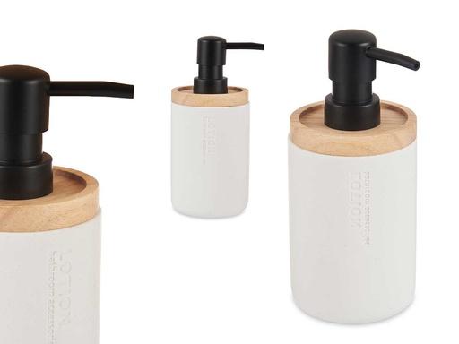 Dosificador resina bambú blanco: Elegancia y funcionalidad en tu hogar