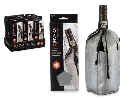 Enfriador botella vino gris: Mantén tu bebida siempre perfecta