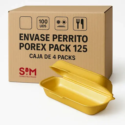 Envase Perrito Porex