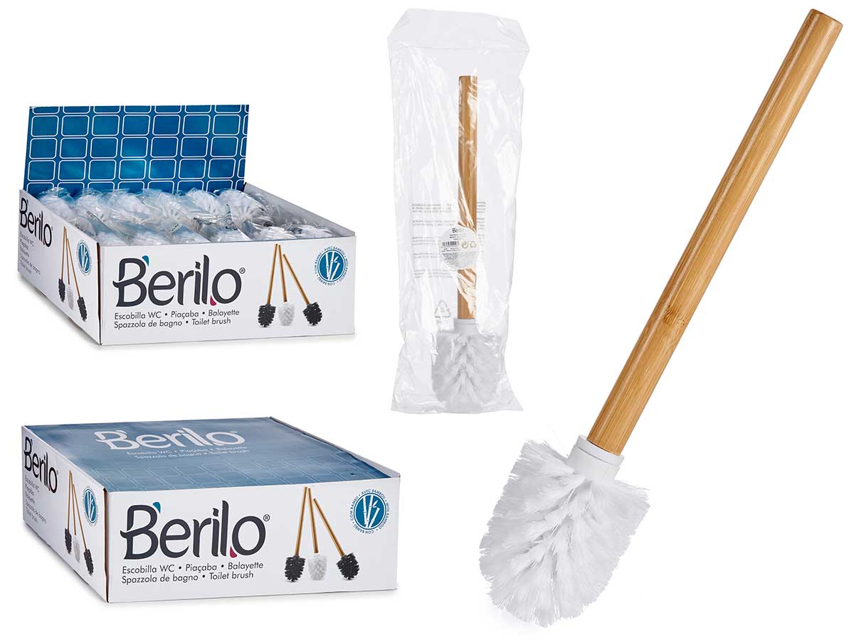 Escobilla Bambú Blanca: Sostenible y Elegante para tu Baño
