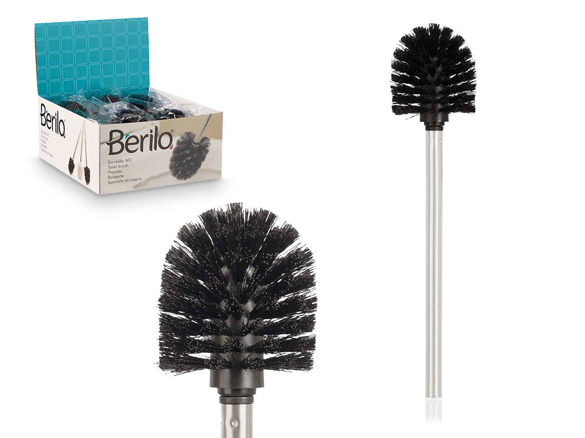 Escobilla baño acero negro: Elegancia y limpieza en tu hogar