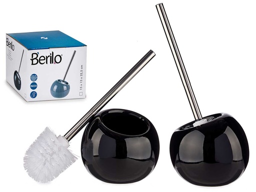 Escobillero cerámica negro: Elegancia y funcionalidad en tu baño