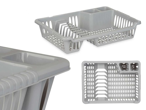 Escurreplatos pequeño gris: Estilo y organización para tu cocina