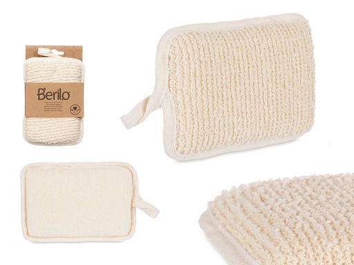 Esponja fina normal de tejido natural, suave y ecológica para ti