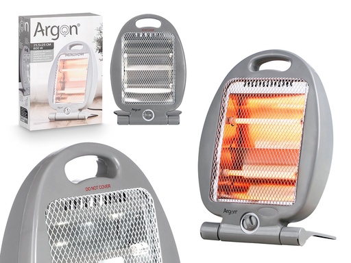Estufa de cuarzo 800W: Calor eficiente y rápido para tu hogar