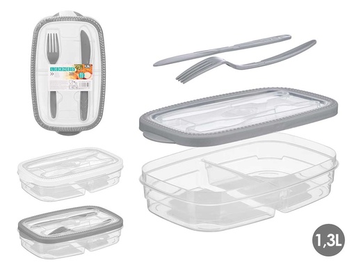Fiambrera surt 2 colores: frescura y estilo para tus comidas