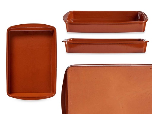 Fuente rectangular 38 x 26 cm: Perfecta para tus comidas y eventos