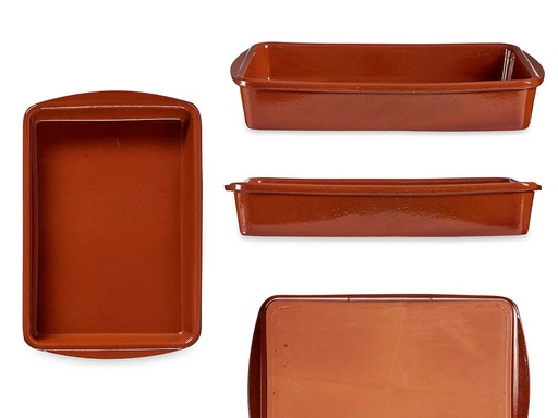 Fuente rectangular ideal para servir y decorar en casa