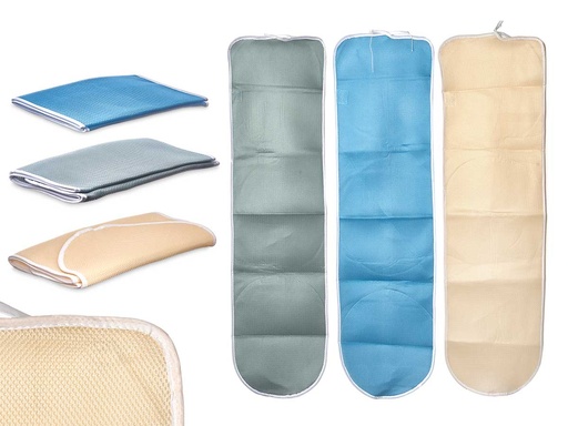 Funda plancha de poliéster 120 x 37 cm, surte 3 colores vibrantes