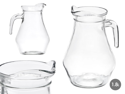 Jarra clásica 1,8L: Estilo y funcionalidad para tu mesa diaria