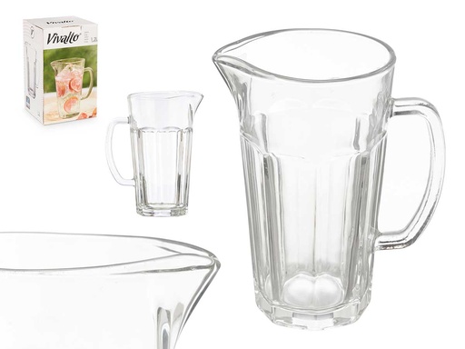 Jarra prisma agua 1,2l: Diseño elegante y funcionalidad garantizada