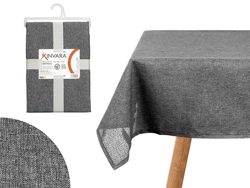 Mantel poliéster gris oscuro: elegancia y durabilidad para tu mesa