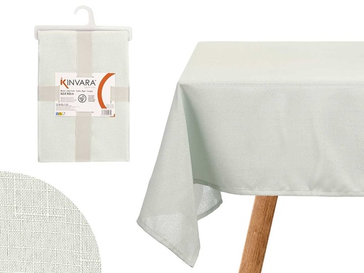 Mantel poliéster verde palo: estilo y durabilidad para tu mesa