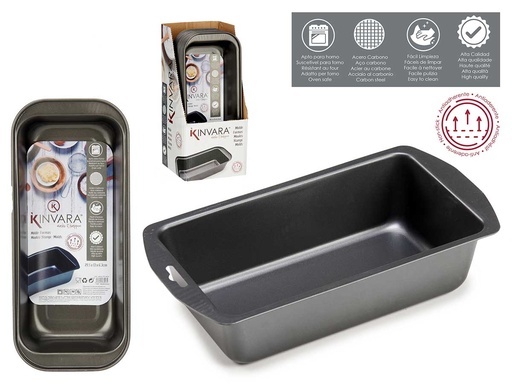 Molde rectangular metal de alta calidad para recetas perfectas