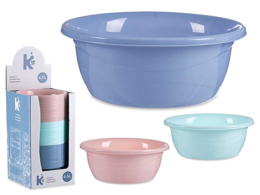 Multiuso plástico 10L en colores surtidos: versatilidad y calidad