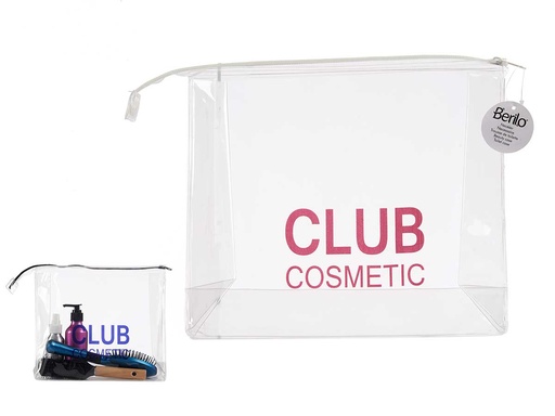 Neceser plástico cosmético SU2 color claro: organización y estilo