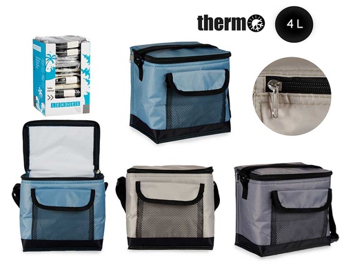 Nevera 4L con bolsillo exterior - Ideal para llevar 3 pasteles
