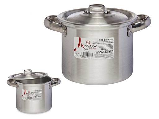 Olla de aluminio 14 cm, 1.5 L: Ligera y duradera para tu cocina