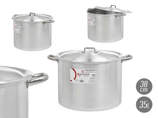 Olla de aluminio: Cocción rápida y eficiente para tus platillos
