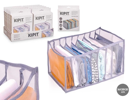 Organizador 9 Compartimentos para Camisas: Mantén Todo en Orden