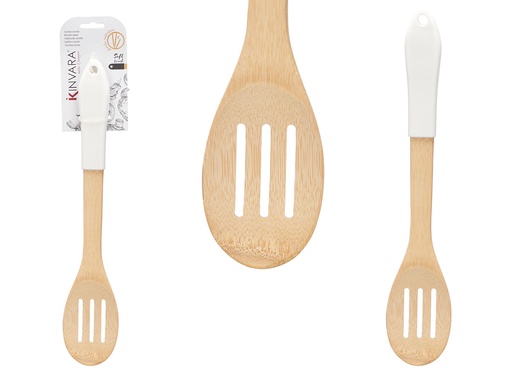 Pala cuchara de bambú blanca: Elegancia y sostenibilidad en tu cocina