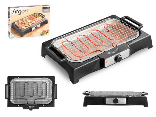 Parrilla eléctrica 2000W: Cocina rápida y deliciosa sin humo