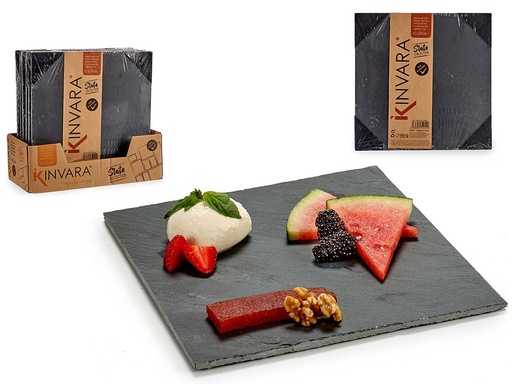 Pizarra aperitivo cuadrada: Ideal para tus reuniones y eventos