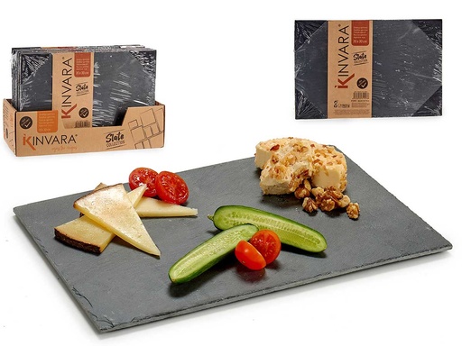 Pizarra aperitivo rectangular perfecta para tus reuniones y fiestas
