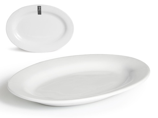Plato ovalado blanco: Elegancia y versatilidad para tu mesa