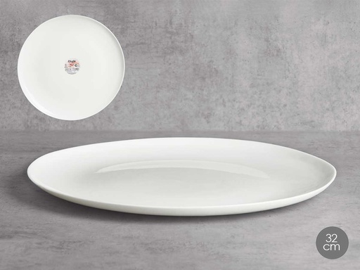 Plato pizza liso opal: elegante y práctico para tus comidas