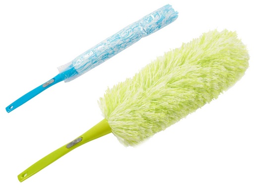 Plumero microfibra reemplazable, limpieza eficaz y práctica 25cm